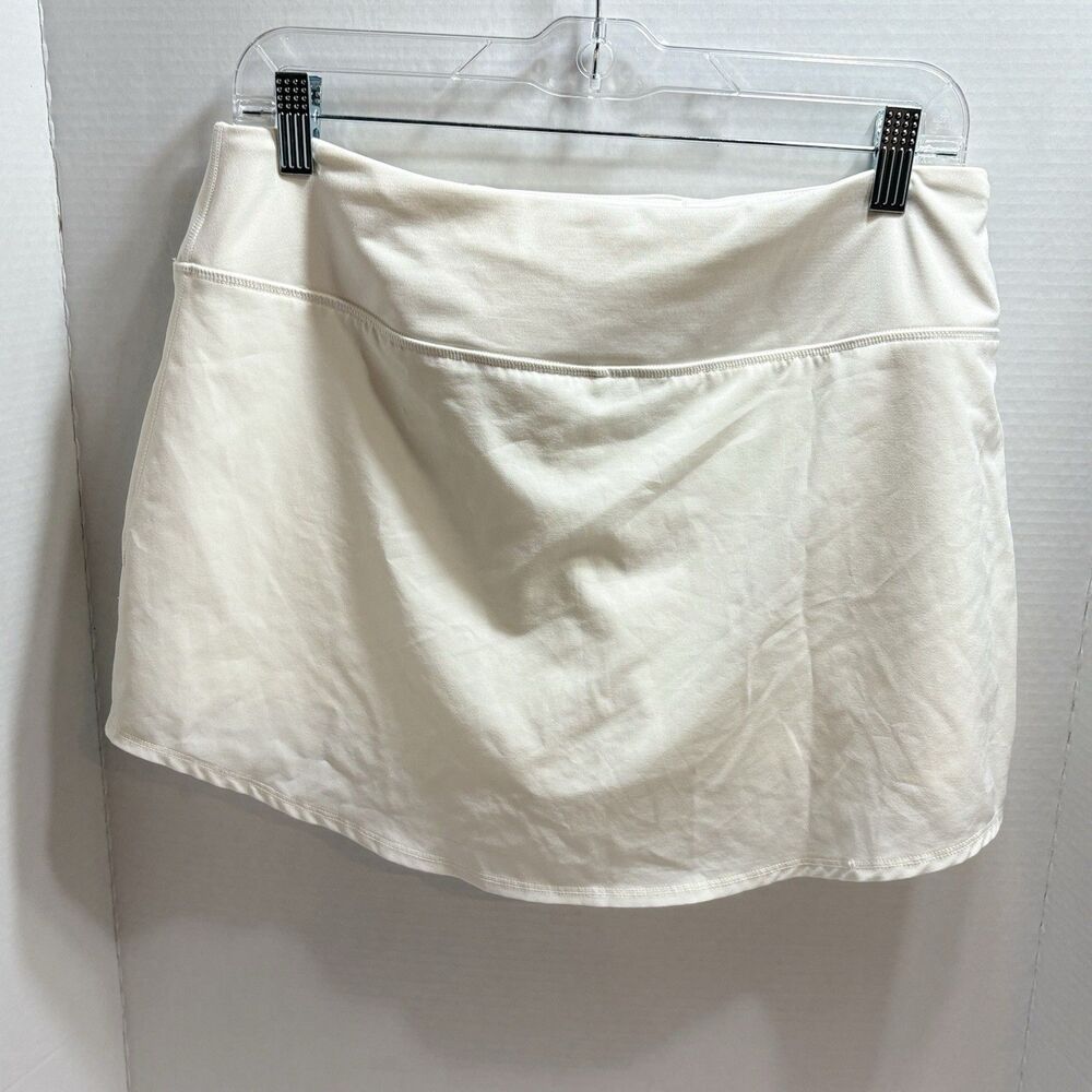 Victoria Secret PINK Creme Tennis Skort Size Large Athletic